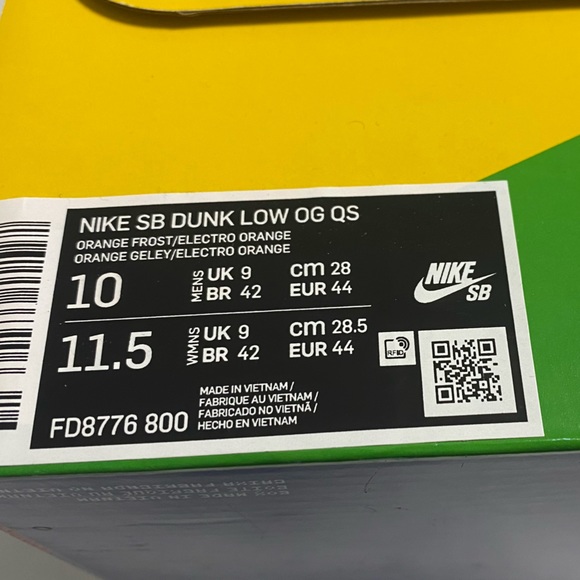 š¦Nike dunk orange lobsterš¦ - Picture 7 of 7